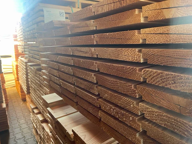 Douglas zweeds rabat 4000x190x21mm (118x) - afbeelding 3 van  3