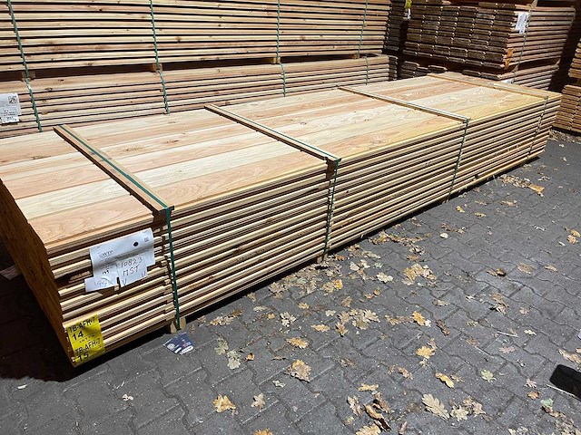 Douglas zweeds rabat 4000x190x21mm (72x) - afbeelding 4 van  4