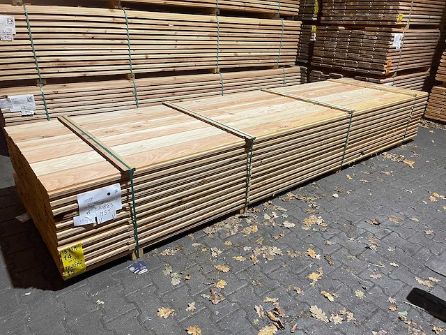 Douglas zweeds rabat 4000x190x21mm (72x) - afbeelding 4 van  4