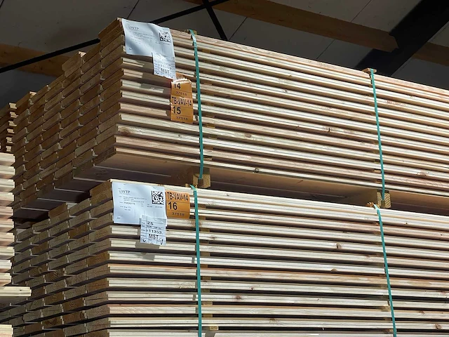 Douglas zweeds rabat 4000x190x21mm (75x) - afbeelding 4 van  4