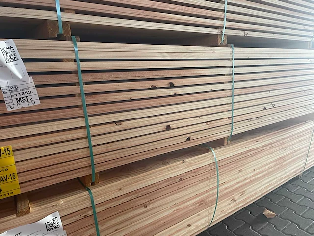 Douglas zweeds rabat 4000x190x21mm (75x) - afbeelding 4 van  4