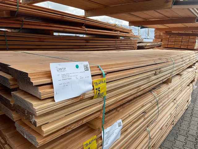 Douglas zweeds rabat 4000x195x26mm (60x) - afbeelding 2 van  3