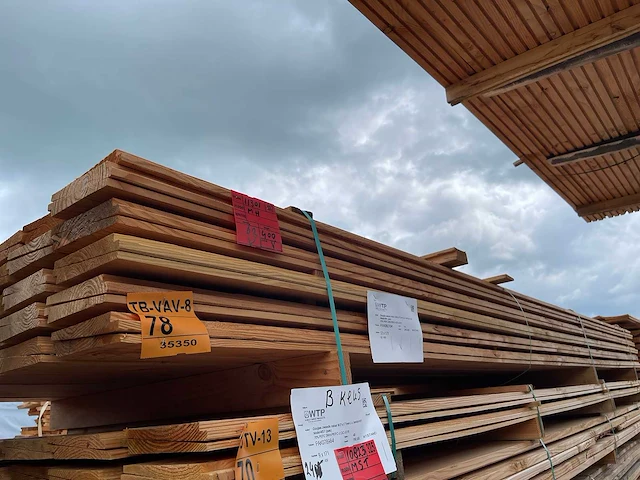 Douglas zweeds rabat 4000x195x26mm (62x) - afbeelding 2 van  3