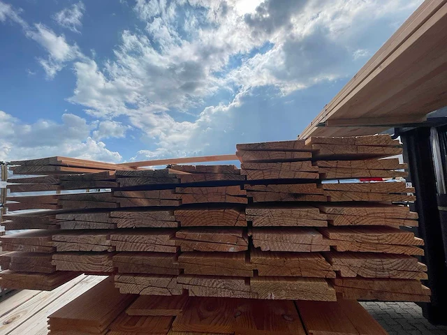 Douglas zweeds rabat 4000x195x26mm (78x) - afbeelding 3 van  3