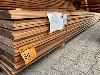 Douglas zweeds rabat 4500x195x26mm (96x) - afbeelding 2 van  3
