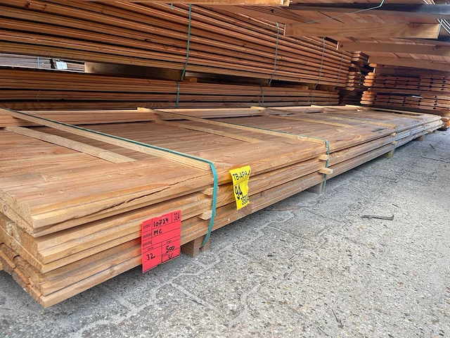Douglas zweeds rabat 5000x155x26mm (32x) - afbeelding 2 van  3
