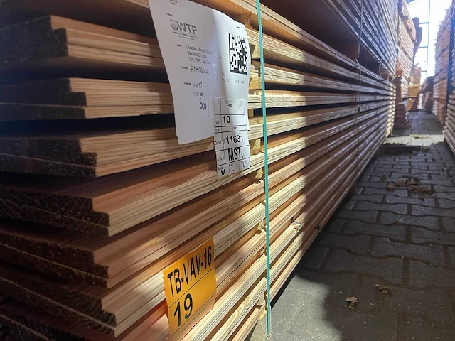 Douglas zweeds rabat 5000x190x21mm (140x) - afbeelding 4 van  4