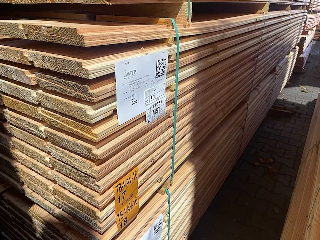 Douglas zweeds rabat 5000x190x21mm (70x) - afbeelding 4 van  4