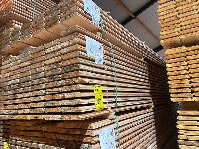 Douglas zweeds rabat 5000x190x21mm (81x) - afbeelding 4 van  4