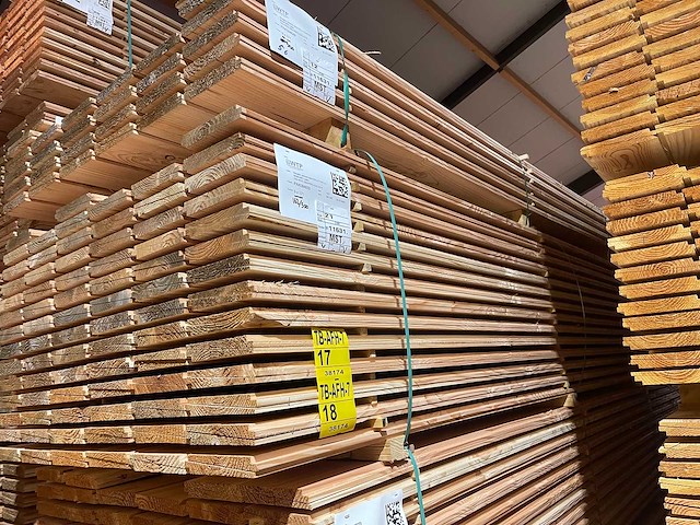 Douglas zweeds rabat 5000x190x21mm (81x) - afbeelding 4 van  4