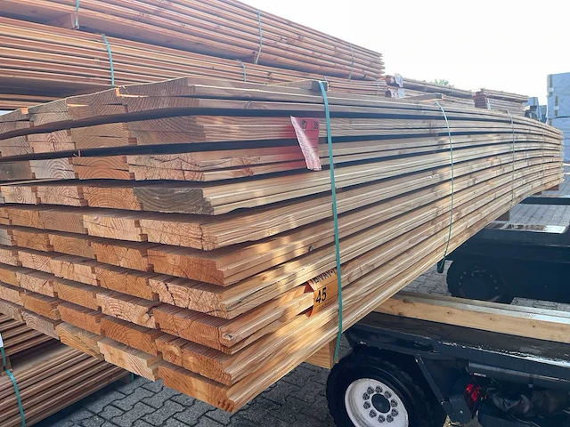 Douglas zweeds rabat 5000x190x26mm (120x) - afbeelding 2 van  3