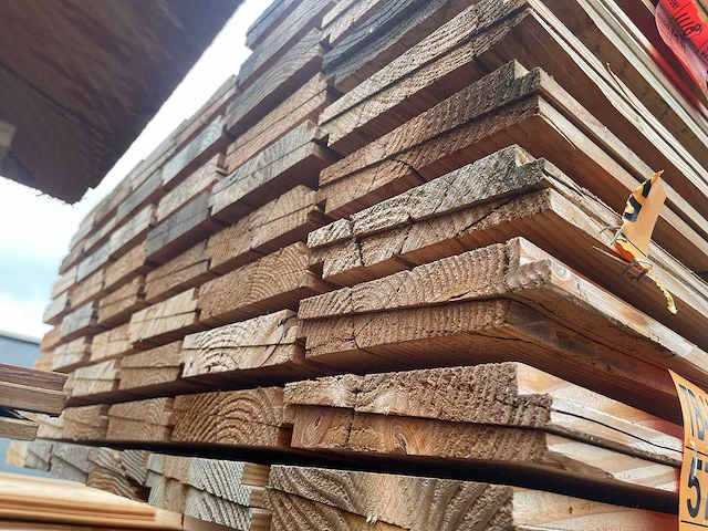 Douglas zweeds rabat 5000x190x26mm (120x) - afbeelding 3 van  3