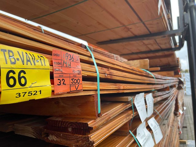 Douglas zweeds rabat 5000x190x26mm (32x) - afbeelding 2 van  3