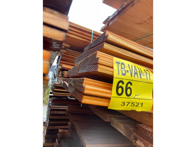 Douglas zweeds rabat 5000x190x26mm (32x) - afbeelding 3 van  3