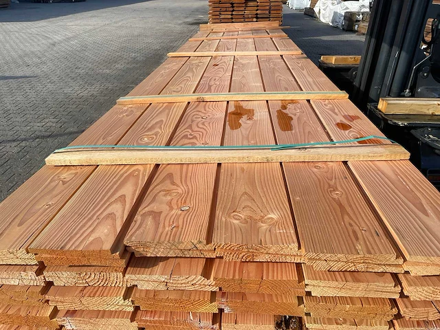 Douglas zweeds rabat 5000x190x26mm - afbeelding 1 van  3