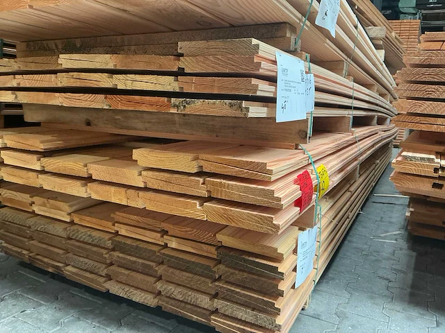 Douglas zweeds rabat 5000x195x26mm (32x) - afbeelding 4 van  4