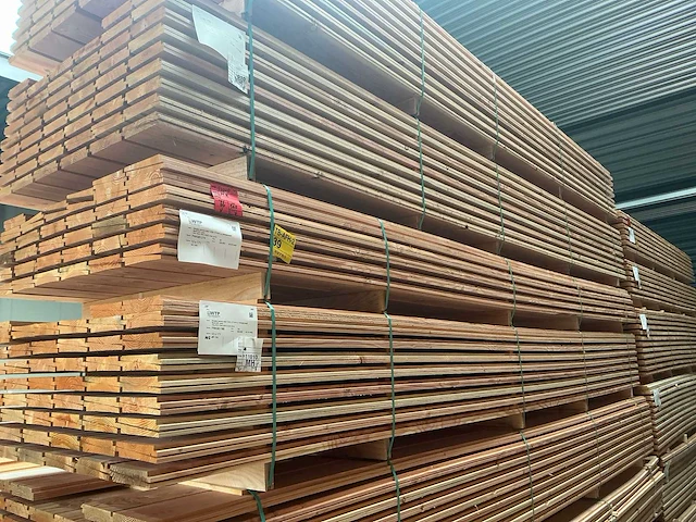 Douglas zweeds rabat 5000x195x26mm (66x) - afbeelding 4 van  4