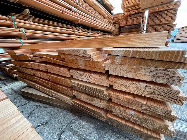 Douglas zweeds rabat 5000x195x26mm (66x) - afbeelding 3 van  3