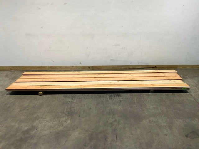 Douglas zweeds rabat fijnbezaagd 400x19x2 cm (16x) - afbeelding 2 van  7