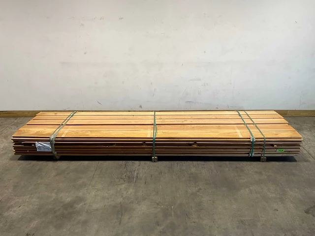 Douglas zweeds rabat fijnbezaagd 400x19x2,6 cm (75x) - afbeelding 2 van  7