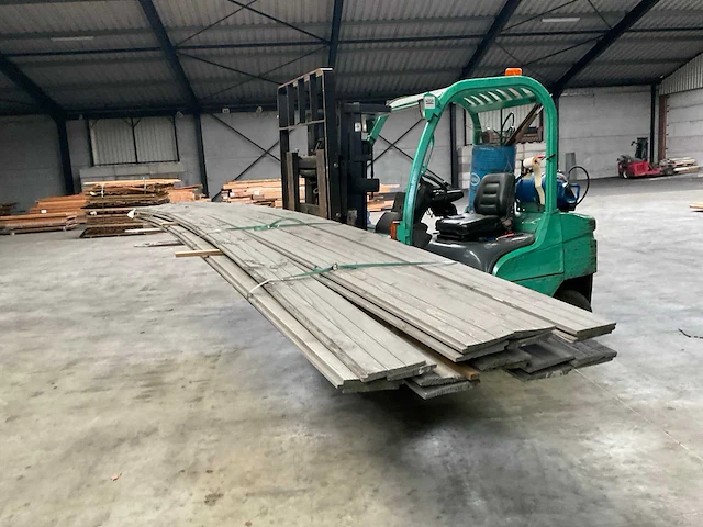 Douglas zweeds rabat geschaafd 500x19,5x1,1/2,7 cm (18x) - afbeelding 1 van  7