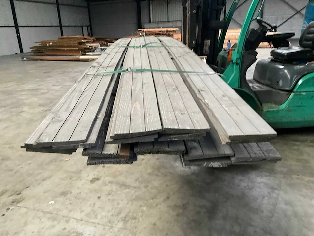 Douglas zweeds rabat geschaafd 500x19,5x1,1/2,7 cm (18x) - afbeelding 2 van  7