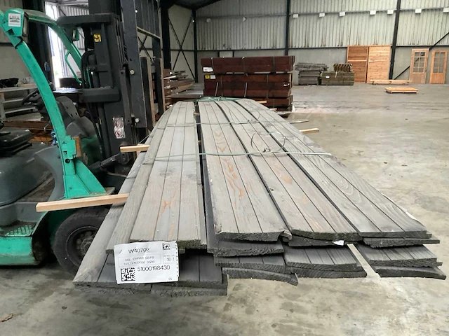 Douglas zweeds rabat geschaafd 500x19,5x1,1/2,7 cm (18x) - afbeelding 6 van  7