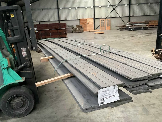 Douglas zweeds rabat geschaafd 500x19,5x1,1/2,7 cm (18x) - afbeelding 7 van  7