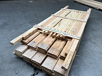 Douglas zweeds rabat kleurloos behandeld - afbeelding 1 van  8