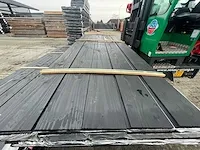 Douglas zweeds rabat zwart gecoat 23x180mm, lengte 500cm (80x) - afbeelding 1 van  3