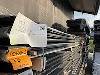 Douglas zweeds rabat zwart gecoat 23x190mm, lengte 400cm (50x) - afbeelding 2 van  3
