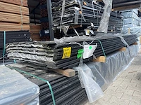 Douglas zweeds rabat zwart gecoat 4000x125x22mm (130x) - afbeelding 2 van  3