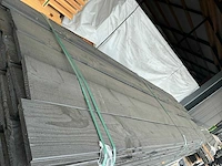 Douglas zweeds rabat zwart gespoten 18x185mm, lengte 300cm (130x) - afbeelding 2 van  3