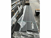 Douglas zweeds rabat zwart gespoten 23x185mm, lengte 360cm (69x) - afbeelding 2 van  3