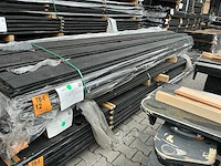 Douglas zweeds rabat zwart gespoten 23x185mm, lengte 360cm (69x) - afbeelding 3 van  3
