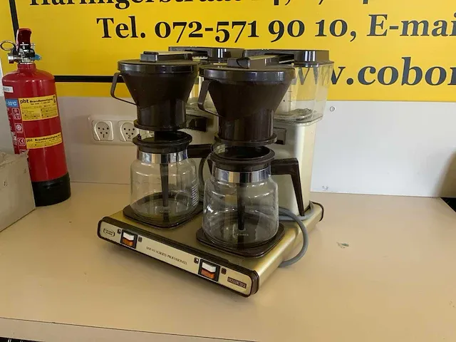 Douwe egberts excellent 20sl retro koffiemachine - afbeelding 1 van  4