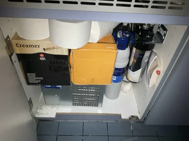 Douwe egberts koffiemachine met toebehoren - afbeelding 3 van  8