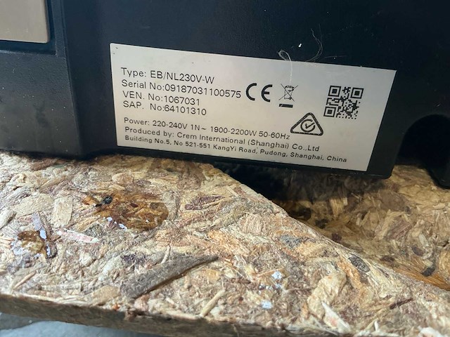 Douwe egberts / phillips eb/nl230v/w/ koffie- & espressomachines - afbeelding 3 van  11