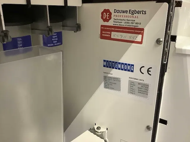 Douweegberts 7100 maxi koffiemachine met opbergbak - afbeelding 8 van  12