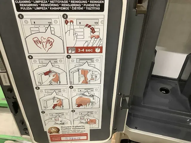 Douweegberts c110ng/s2op101 koffiemachine (2x) - afbeelding 5 van  7