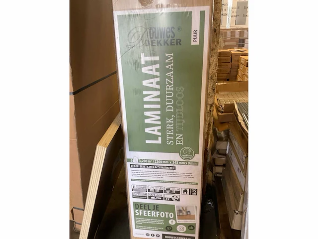 Douwes dekkers puur laminaatvloer ca, 12,8 m² - afbeelding 3 van  4