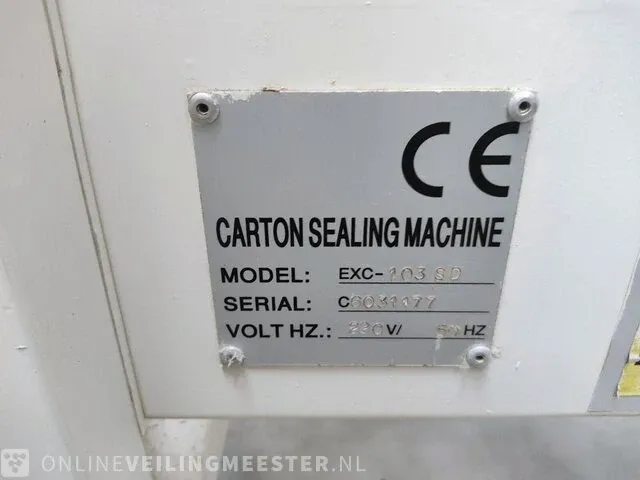 Dozen inpakmachine packmaster - afbeelding 4 van  6