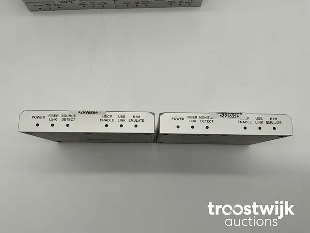 (dp-opt-rx150 & dp-opt-tx150) dual mode display port transmitter & receiver set - afbeelding 2 van  4