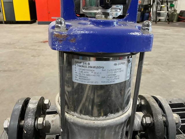 Dp pumps dpvf 10/3 b centrifugaalpomp - afbeelding 4 van  4