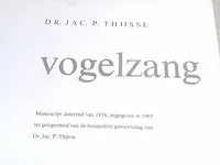 Dr. jac. p. thysse. vogelzang. (1965) - afbeelding 2 van  5