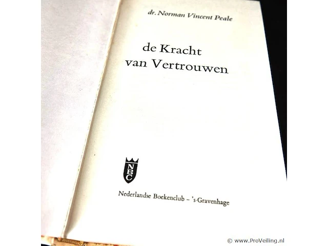 Dr. norman vincent peale. de kracht van vertrouwen - afbeelding 2 van  5