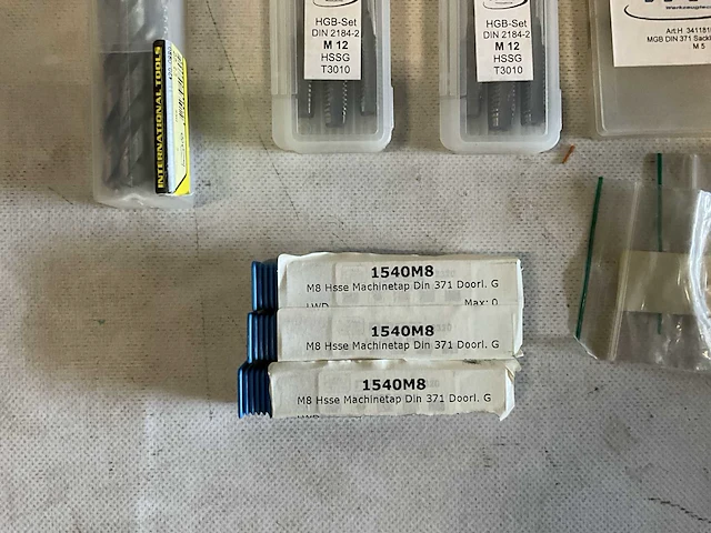 Draad / machine tap diverse maten (36x) - afbeelding 5 van  6