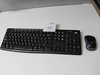 Draadloos toetsenbord en muis logitech. - afbeelding 1 van  1