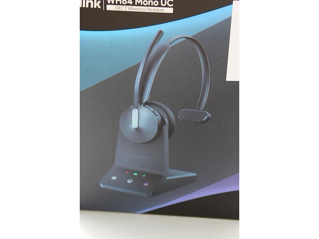 Draadloze dect headset yealink wh64 mono uc. - afbeelding 3 van  3