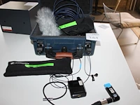 Draadloze microfoonset sennheiser sk avx in flightcase. - afbeelding 2 van  4